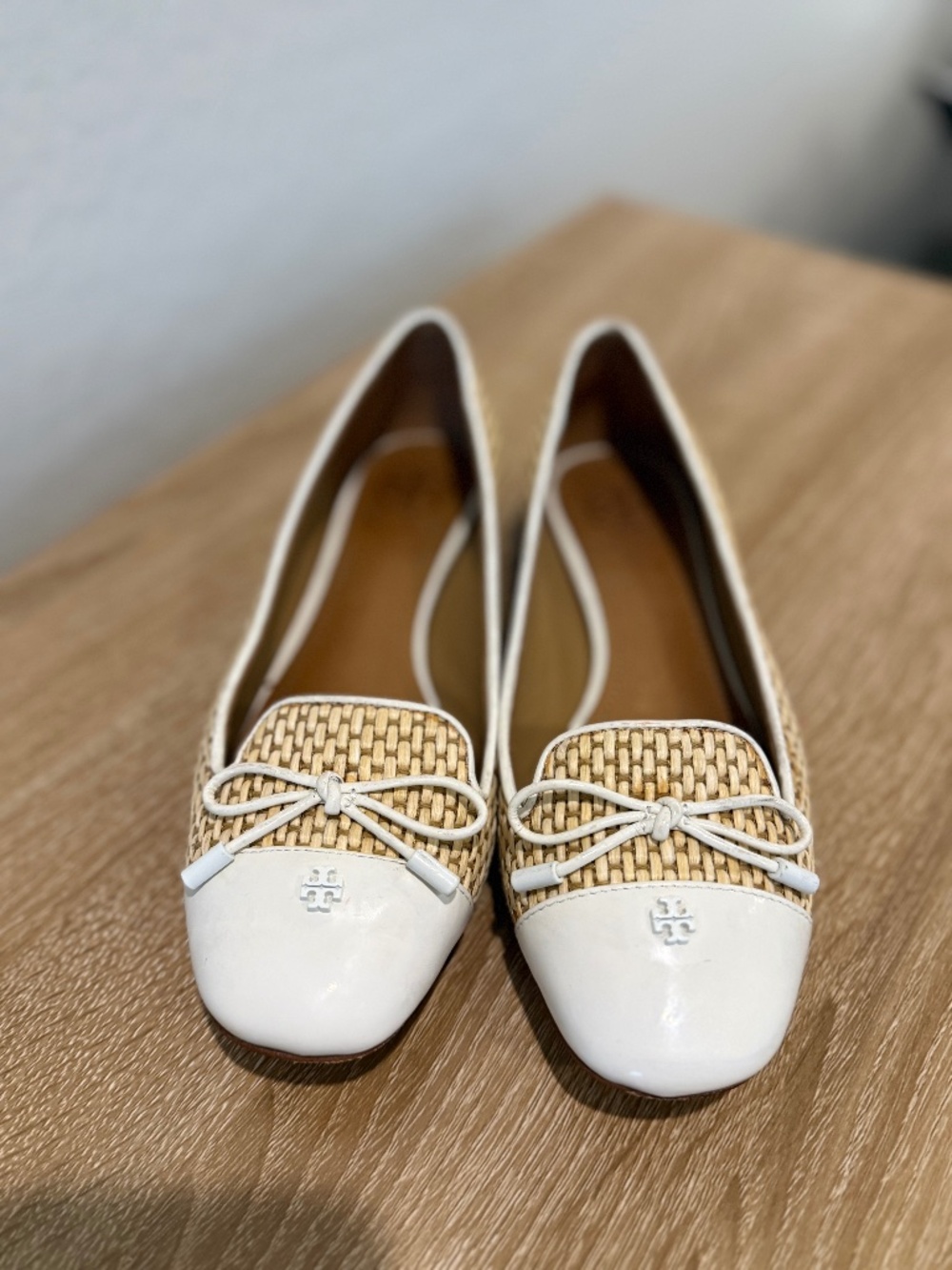 Authentic Tory Burch Catherine Smoking flat shoes